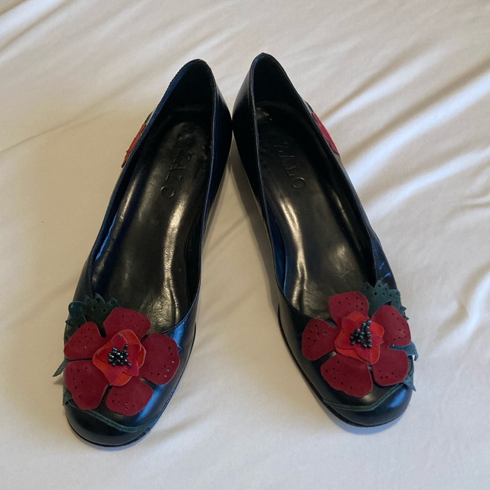 Zalo leather flats